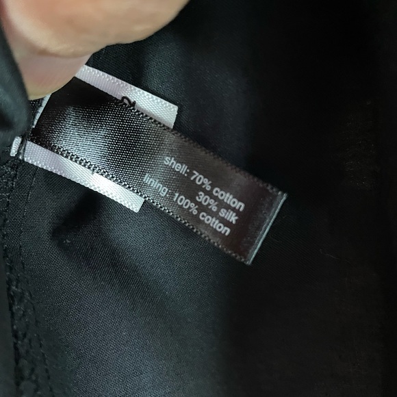 The Limited Floral Abstract Cotton / Silk Circle Skater Skirt - Picture 5 of 6